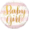 Betallic 18" Qualatex Baby Girl Foil Balloon
