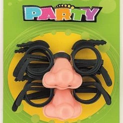 Everything Party Party Accessories 4pk Funny Noses & Glasses