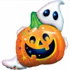Balloons 32" Qualatex Halloween Jack And Ghost Shape Foil Balloon