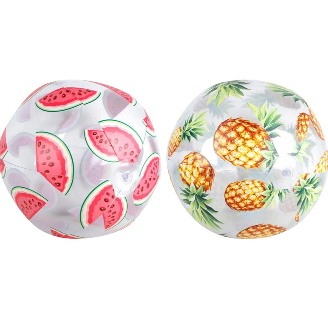 Everything Party 35cm Printed Tropical Fruit Beach Ball By Event