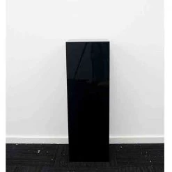 Hayden Agency All Birthday Party Hire - Black Acrylic Plinth 90cm Square
