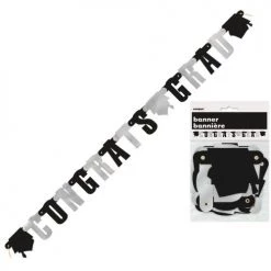 Everything Party Congrats Grad Jointed Banner By Event