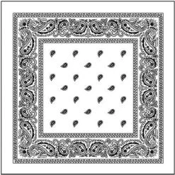 Everything Party White Assorted Bandana By Theme