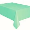 Meteorparty Tableware Rectangle Plastic Tablecover - Mint