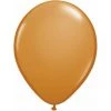 11" Qualatex Plain Latex Balloon - Round Fashion Mocha Brown