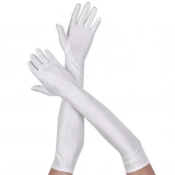 Everything Party By Theme Extra Long Gloves - White