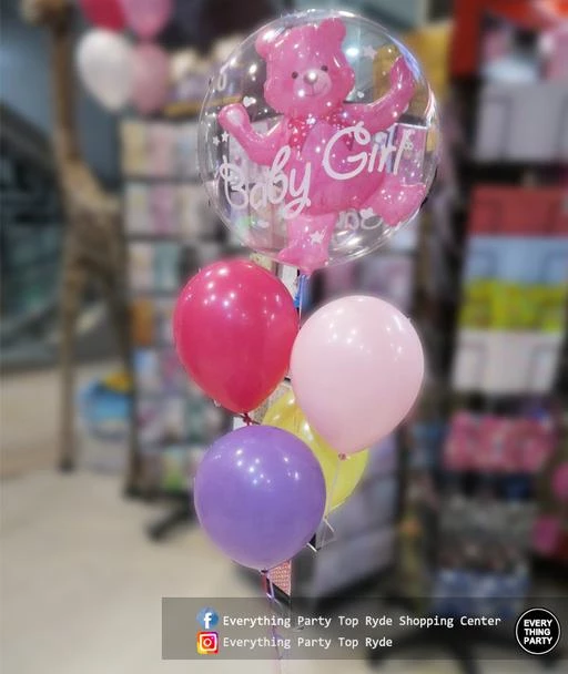 Balloons 11" Qualatex Plain Latex Balloon - Round Pearl Spring Lilac