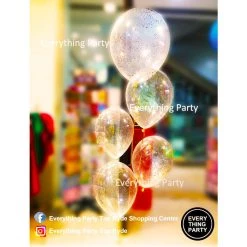 Everything Party Glitter Helium Balloon Bouquet