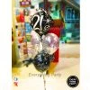 Everything Party Balloons 21st Birthday Helium Balloon Bouquet