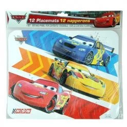Artwrap All Birthday 12pk Disney Cars Placemats