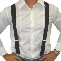 Trademark Black Suspenders