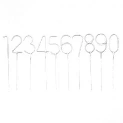 Meteorparty Birthday Party Number Sparkler