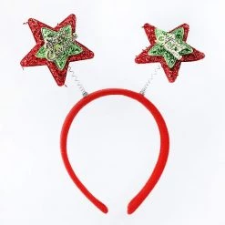 Everything Party Christmas Headband With Stars And Merry Christmas Sign By Event