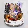 Everything Party Christmas Village Train Building Tree Animated Musical Light Up