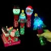 Everything Party Christmas LED Light Up Spinning Wand Xmas Kids Toy Gift By Event