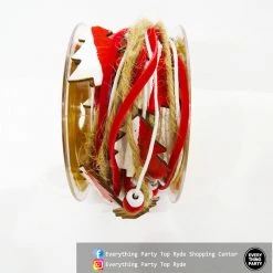 Everything Party Christmas Ribbon With Beads 10mm*2m