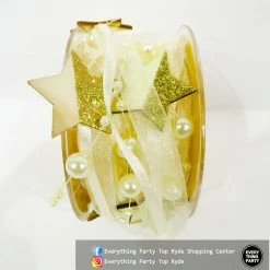 Everything Party Christmas Ribbon With Beads 10mm*2m