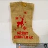 Everything Party Christmas Jumbo Jute Gift Stocking