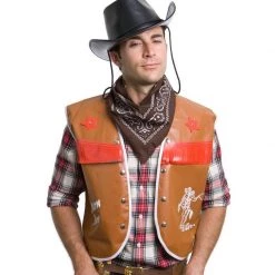 Dr. Tom's Costume Adult - Cowboy Vest