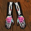 Everything Party Day Of The Dead Skull Gloves