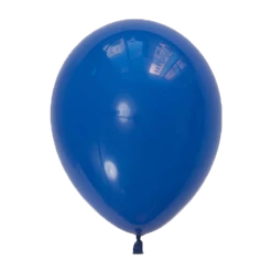 Balloons 11" Qualatex Plain Latex Balloon - Round Standard Dark Blue