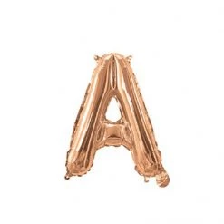 Unique 14" Alphabet Foil Balloon - Letter A (5 Colours) Balloons