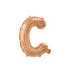 Unique 14" Alphabet Foil Balloon - Letter C (5 Colours)