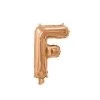 Unique Balloons 14" Alphabet Foil Balloon - Letter F (5 Colours)