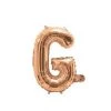 Unique 14" Alphabet Foil Balloon - Letter G (5 Colours)
