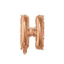 Unique 14" Alphabet Foil Balloon - Letter H (5 Colours) Balloons