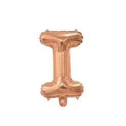 Unique 14" Alphabet Foil Balloon - Letter I (5 Colours)