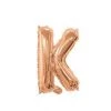 Unique 14" Alphabet Foil Balloon - Letter K (5 Colours)