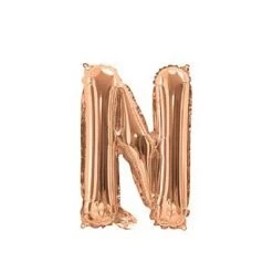 Unique 14" Alphabet Foil Balloon - Letter N (5 Colours) Balloons