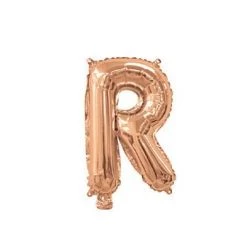 Unique 14" Alphabet Foil Balloon - Letter R (5 Colours)