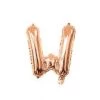 Unique Balloons 14" Alphabet Foil Balloon - Letter W (5 Colours)