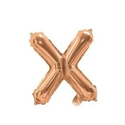 Unique Balloons 14" Alphabet Foil Balloon - Letter X (5 Colours)