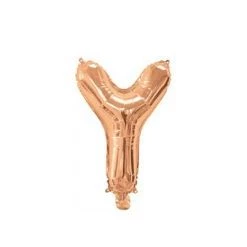 Unique 14" Alphabet Foil Balloon - Letter Y (5 Colours)