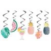 Everything Party By Theme Luau Party Swirl Hanging Decorations