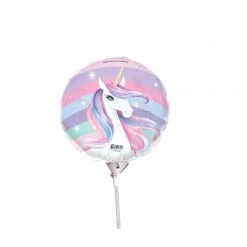 Everything Party 9" Unicorn Foil Balloon With Stick