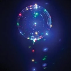 Everything Party Balloons Bubble Balloon With LED Lights - Multi Colour