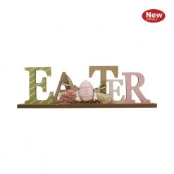 Oceana By Event 34cm Easter Wooden Table Plaque