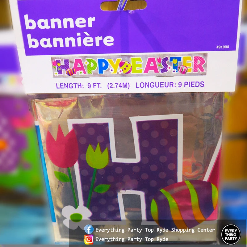 Everything Party Easter - Happy Easter Banner By Event