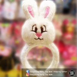 Everything Party Easter - White Bunny Headband
