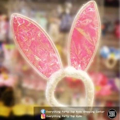 Everything Party School Book Week Costume Easter Bunny Ears Plush Headband