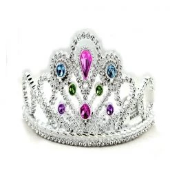 Everything Party Silver Jewel Tiara Comb All Birthday