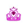 Everything Party Hot Pink Tiara With Heart Diamond