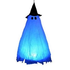 Trademark By Event 80cm Hanging Light Up Ghosts With Sound