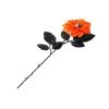 Everything Party By Event Halloween Fake Orange Chrysanthemum With Skull