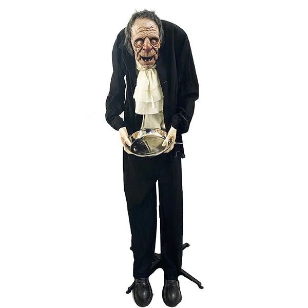 Everything Party 150cm Motion Activated Animated Scary Hunchback Old Man Halloween Prop By Event