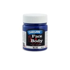 Everything Party Derivan Face & Body Paint 40ml - Blue